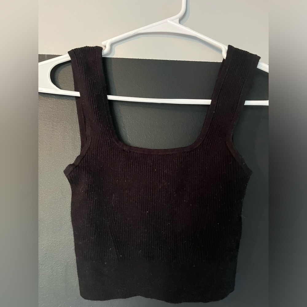 Cotton Ribbed Tank Top